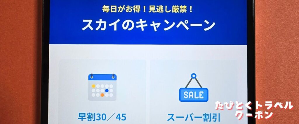 スカイレンタカーの厳選キャンペーン